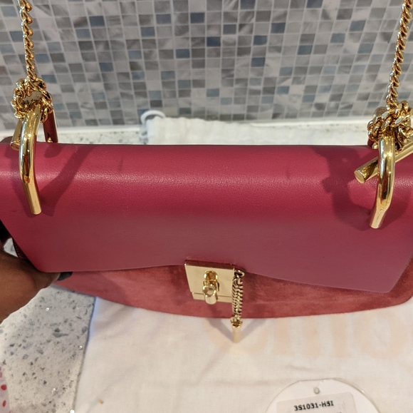 Chloe drew bag in pink. - Picture 7 of 7